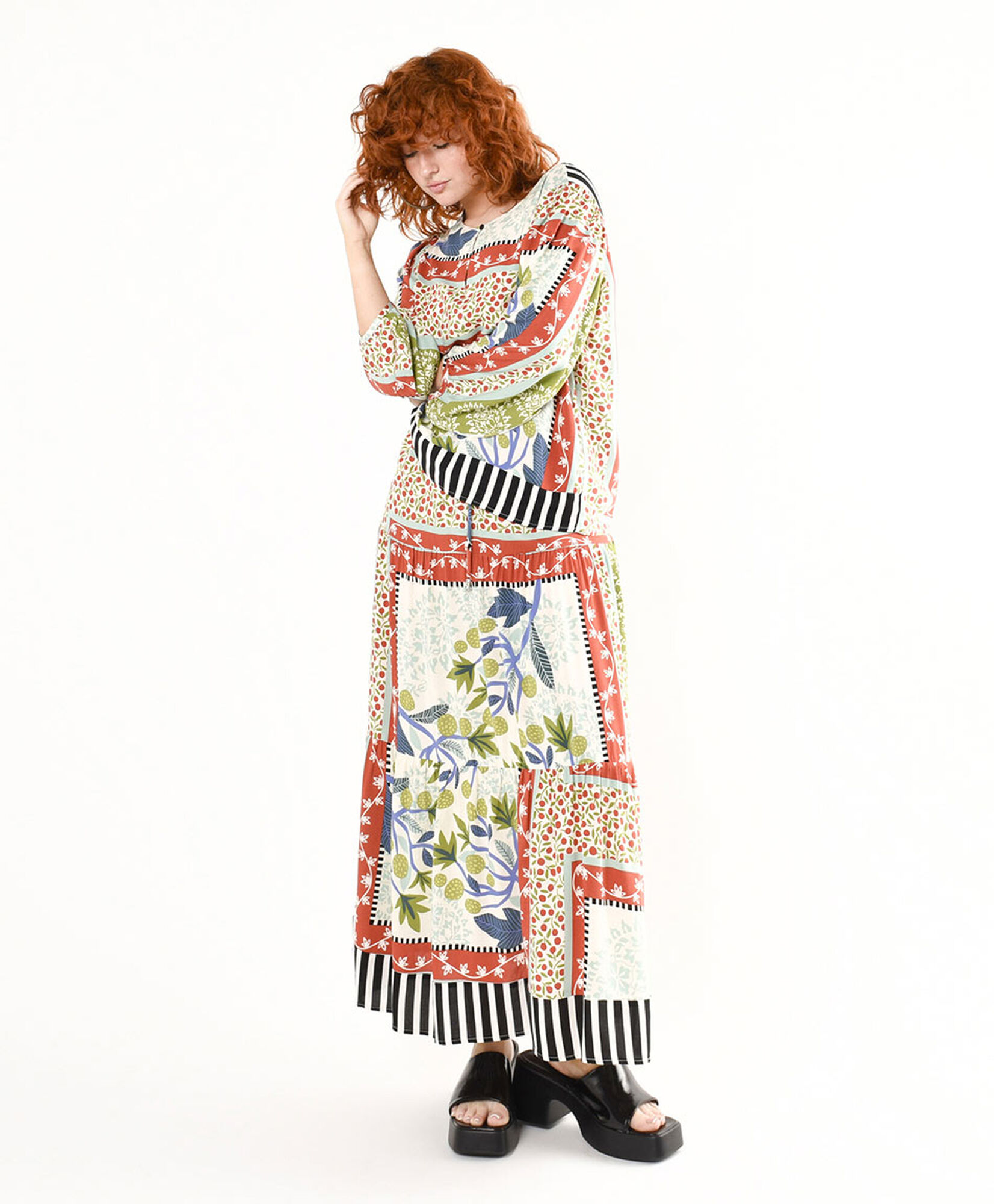 Falda mujer estampado mix Falda mujer estampado mix