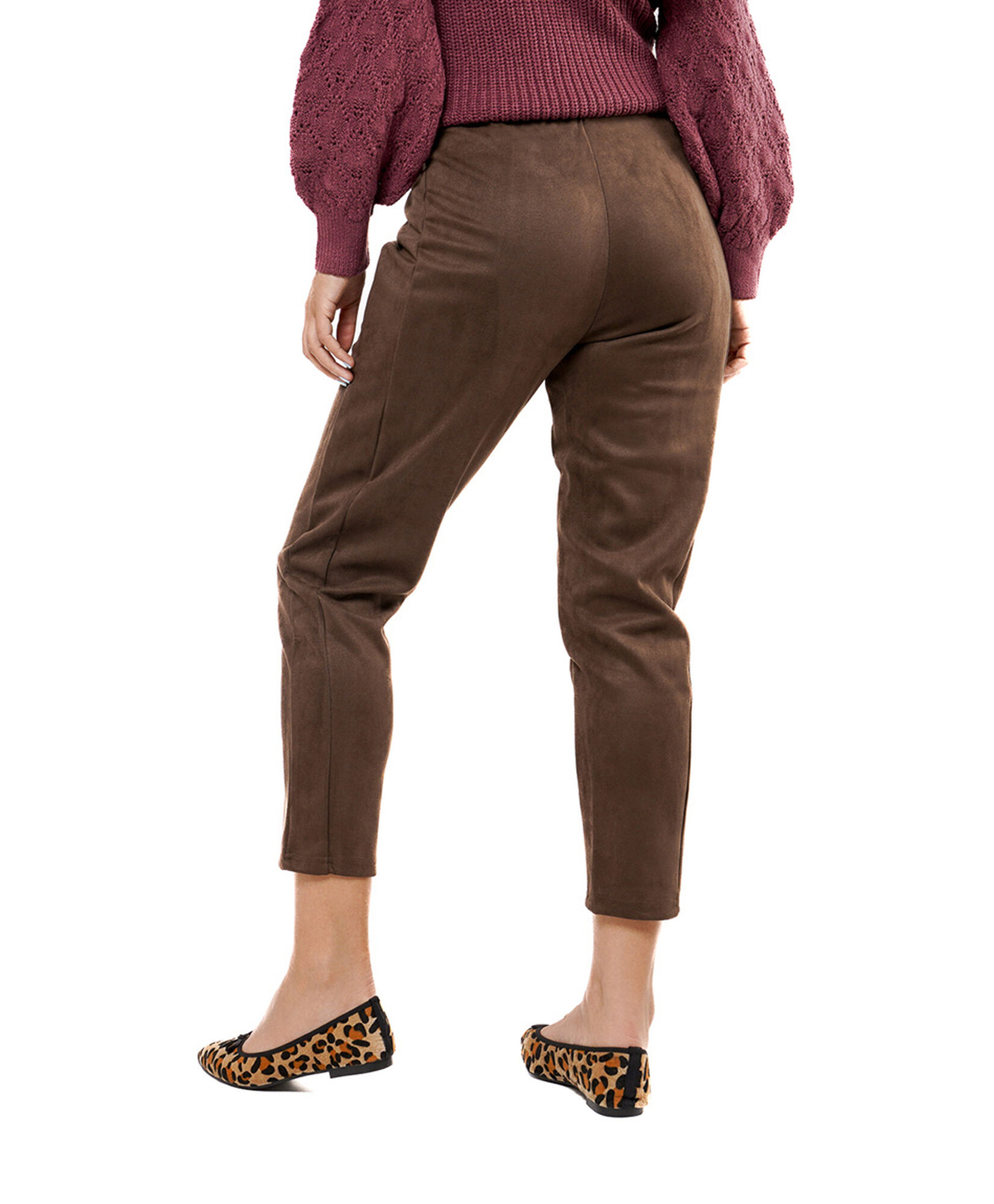 Leggins mujer suede café Leggins mujer suede café
