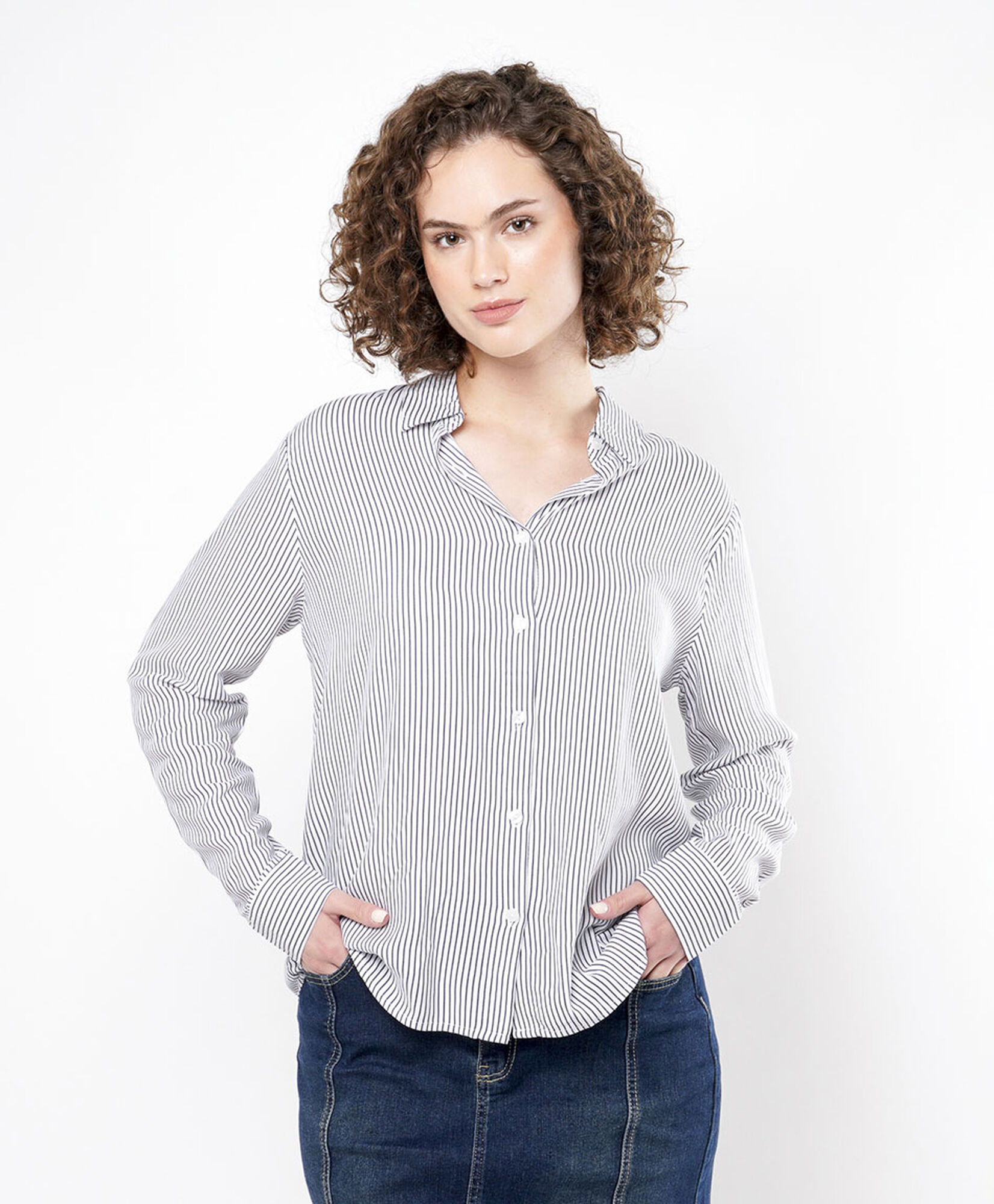 Blusa mujer líneas verticales Blusa mujer líneas verticales