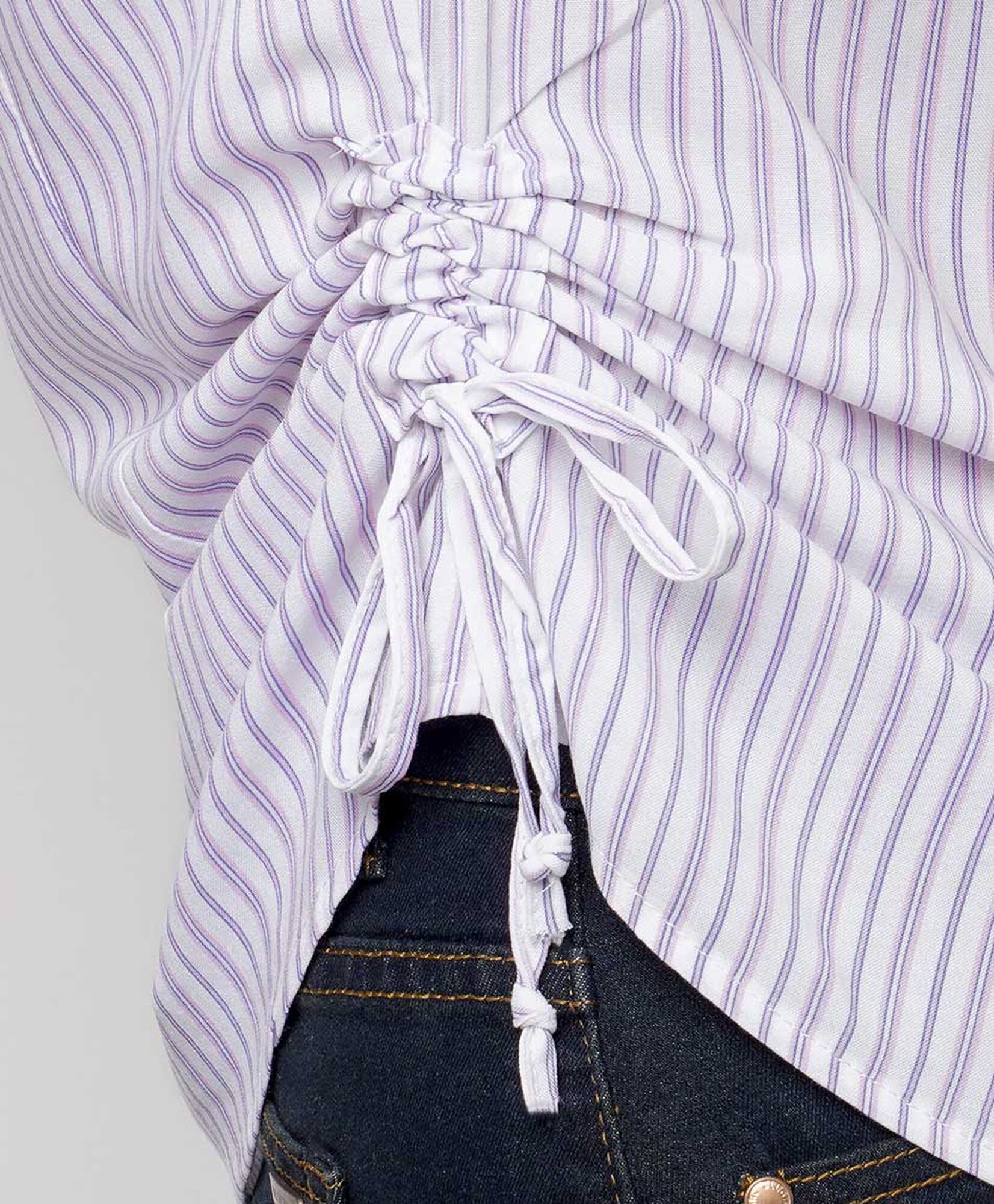 Blusa mujer líneas lila Blusa mujer líneas lila