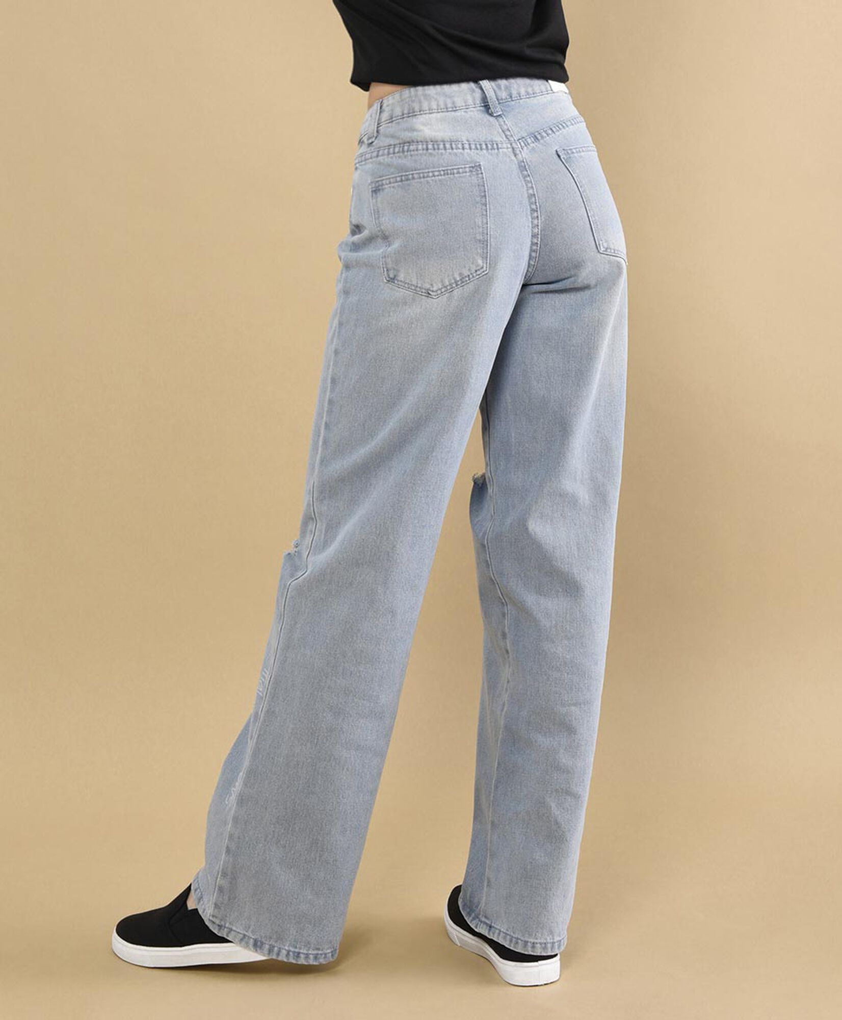 Jeans tiro alto Jeans tiro alto