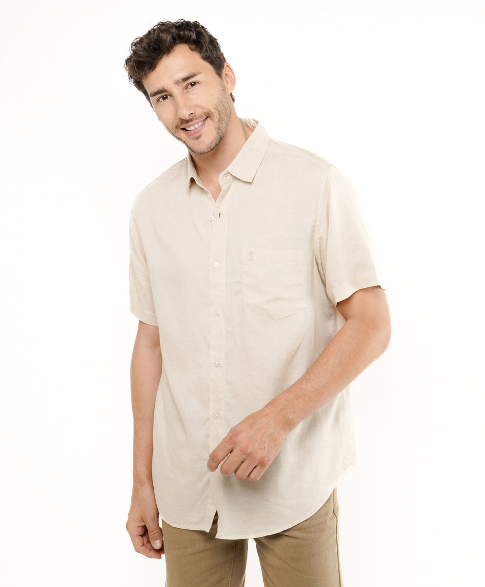 Camisa hombre manga corta colores Camisa hombre manga corta colores