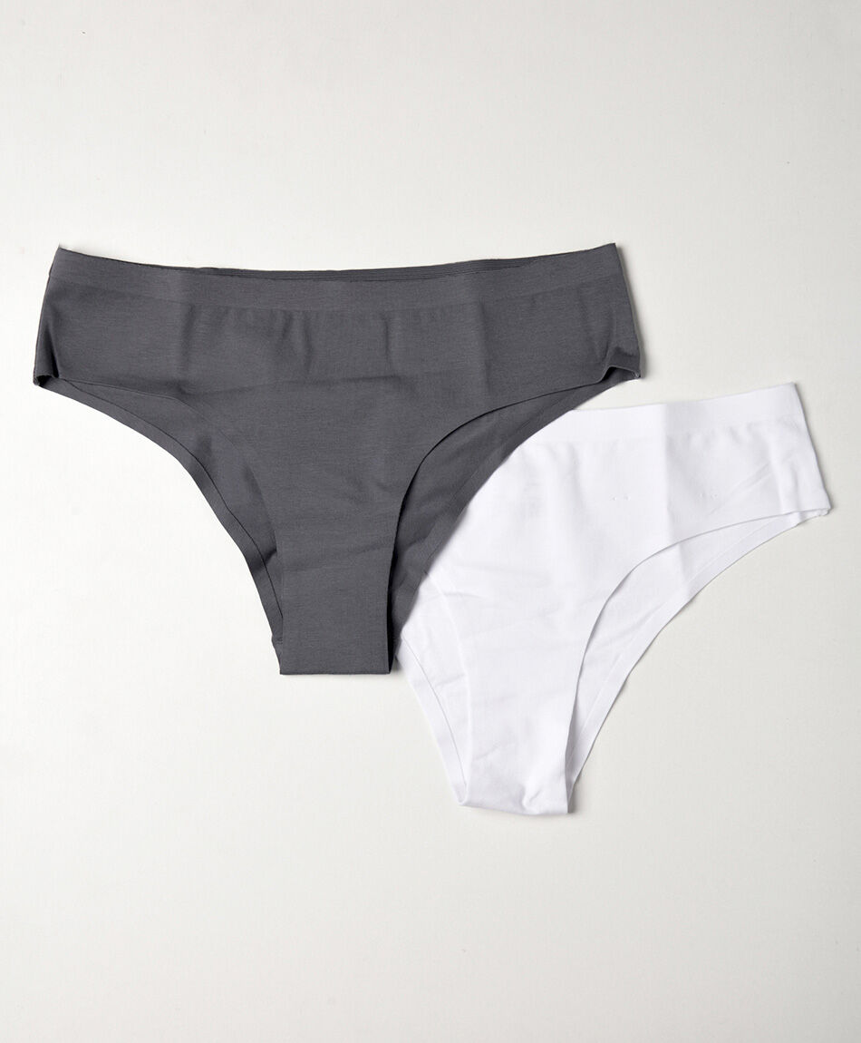 Set 2 bikini mujer seamless liso