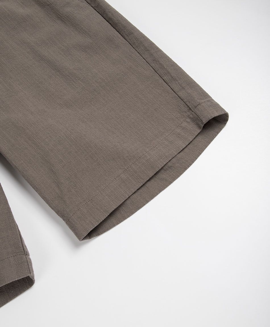 Short hombre caf&eacute; algod&oacute;n