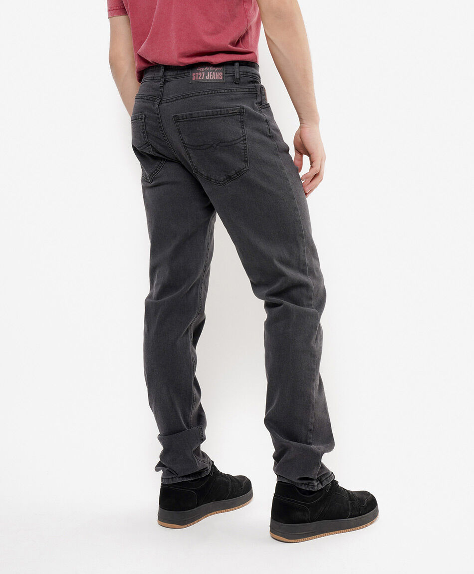 Jeans hombre cl&aacute;sico slim fit