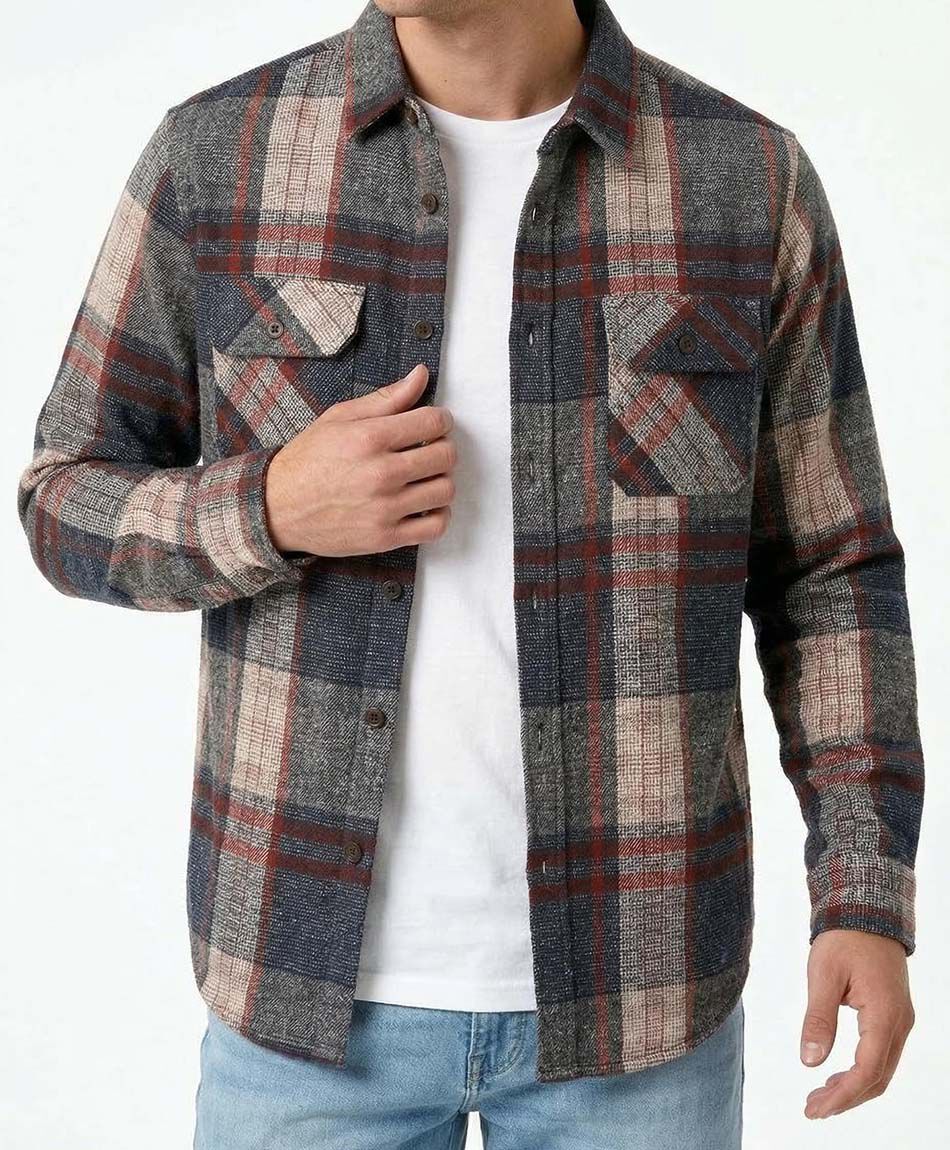 Chaqueta hombre le&ntilde;adora bolsillos