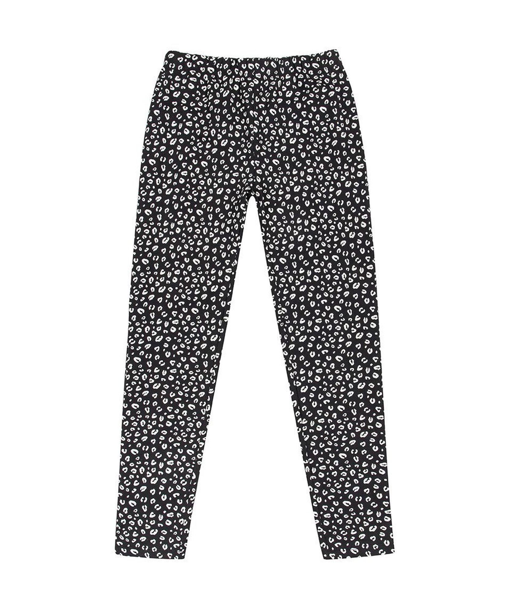 Pack 2 leggins niña hojas y fucsia Pack 2 leggins niña hojas y fucsia