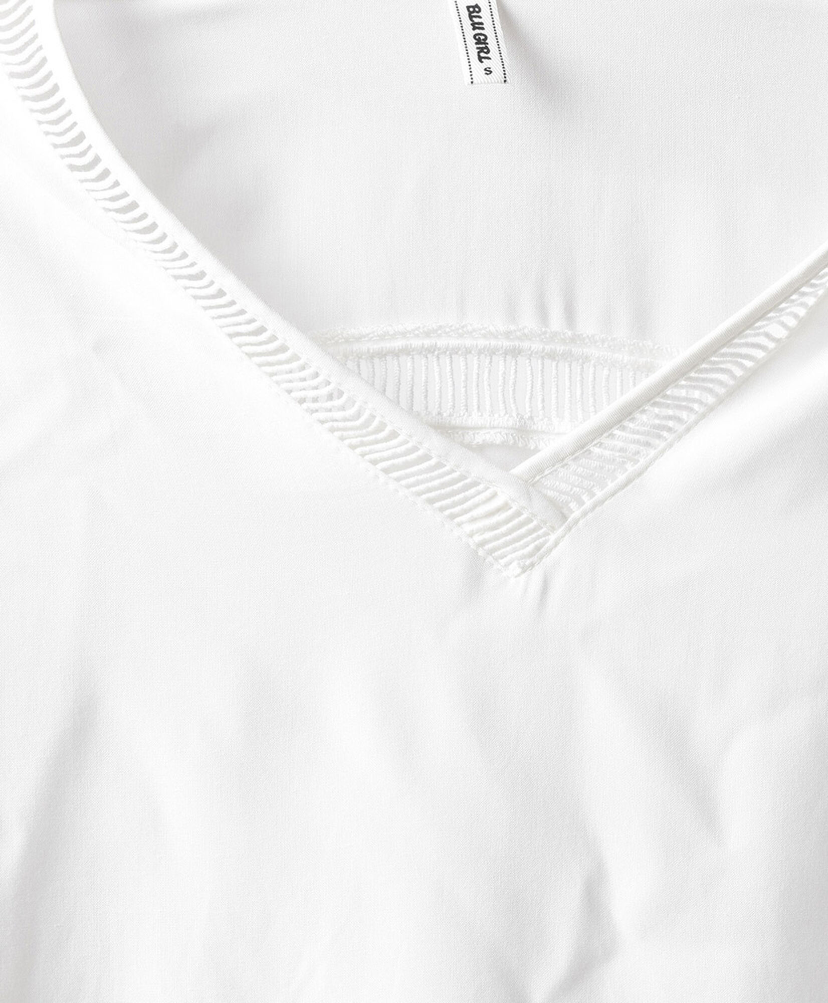 Blusa mujer cuello calado Blusa mujer cuello calado