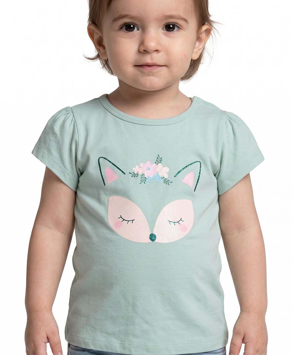 Polera beb&eacute; animalito