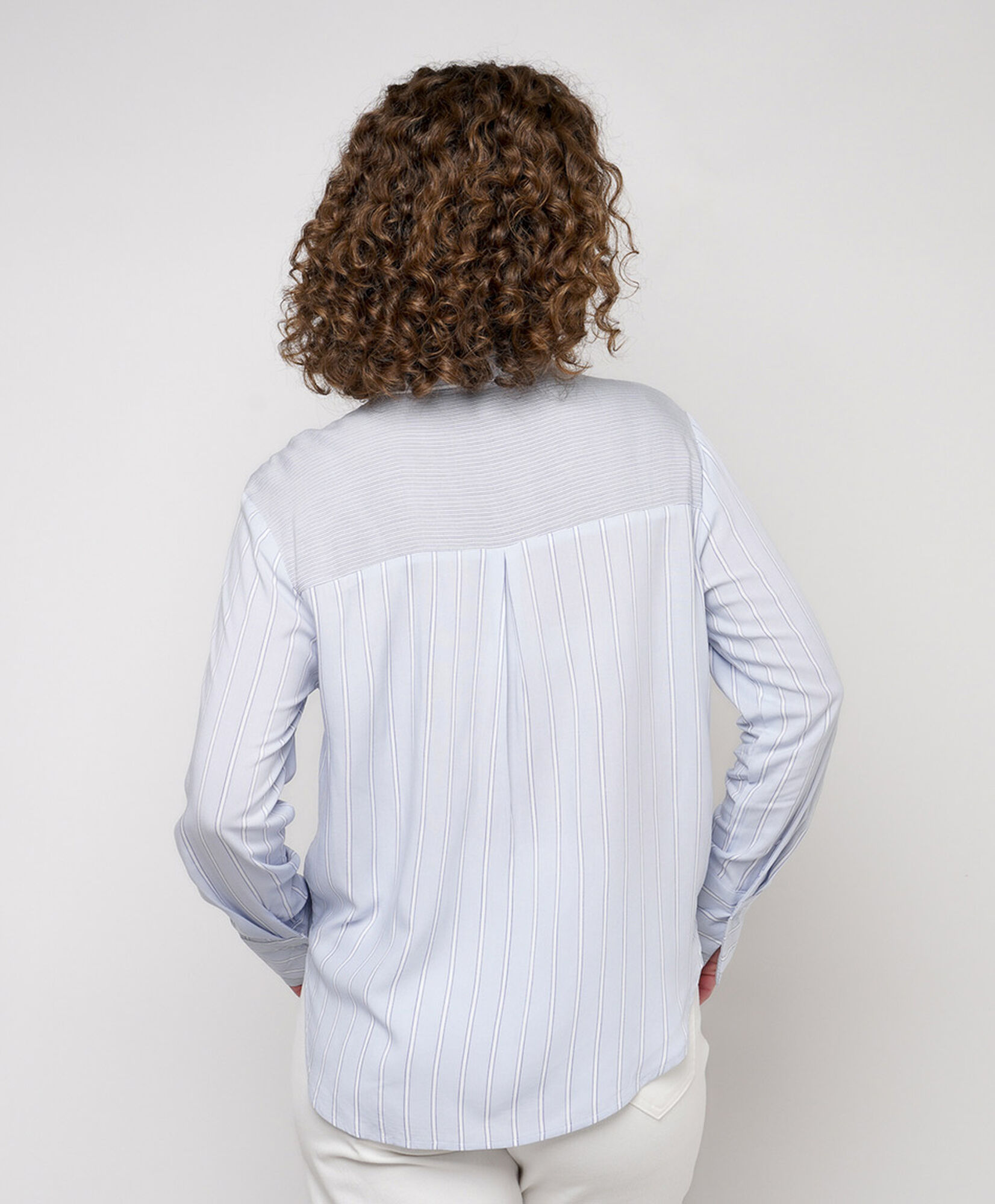 Blusa mujer líneas puño ancho Blusa mujer líneas puño ancho