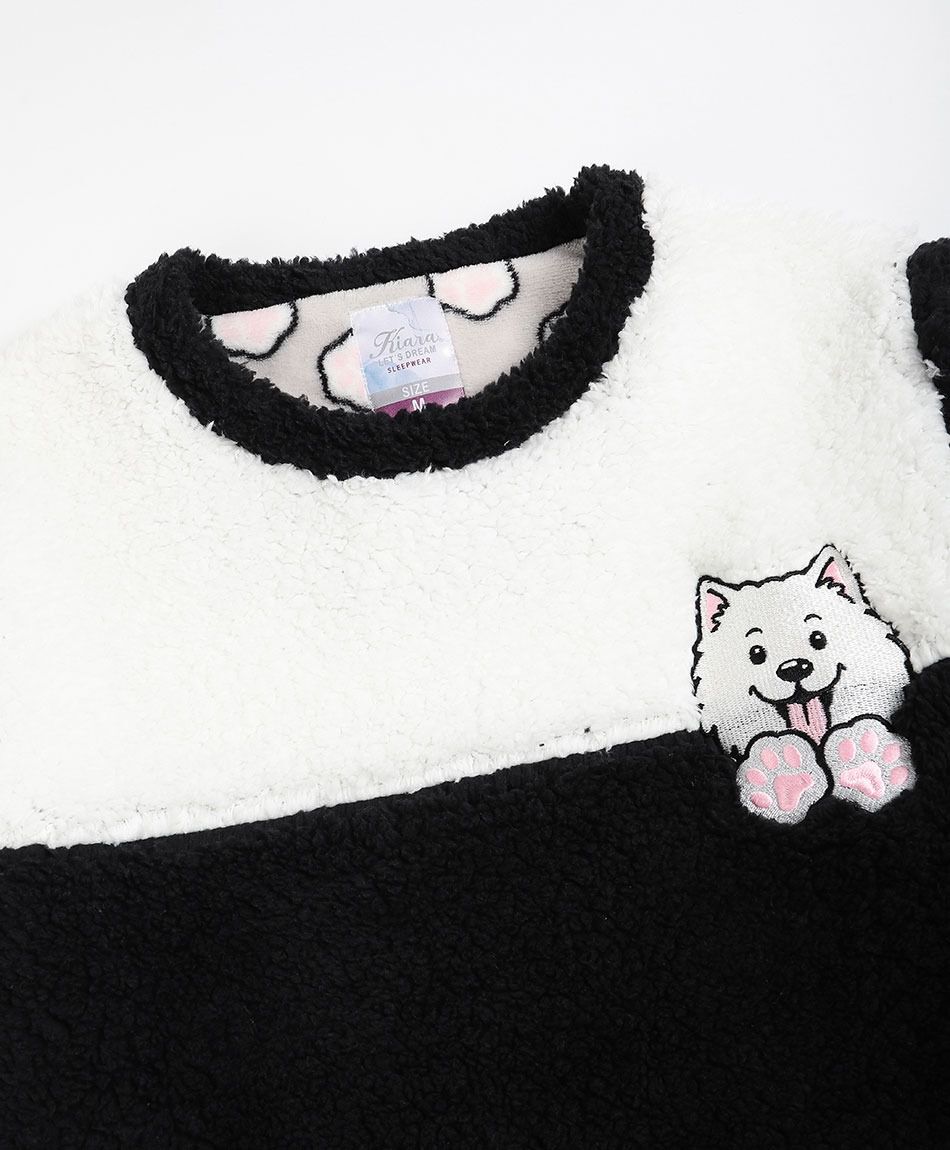 Pijama mujer chiporro bicolor dog