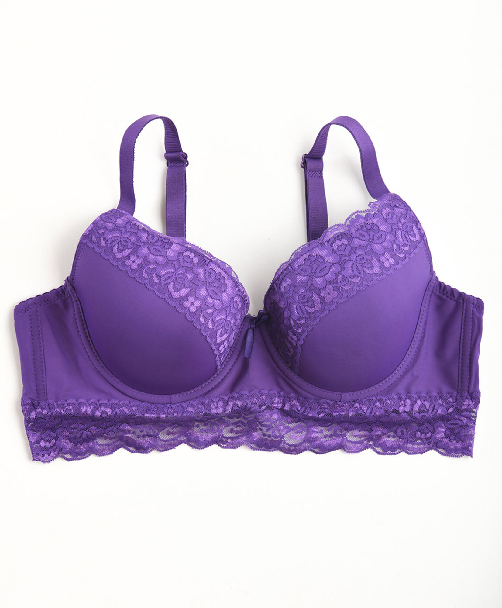 Sostén mujer encaje ancho push up Sostén mujer encaje ancho push up