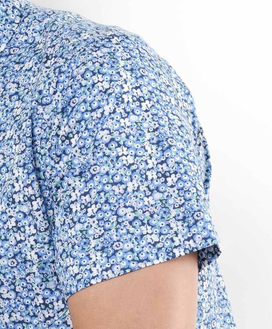 Camisa hombre flores