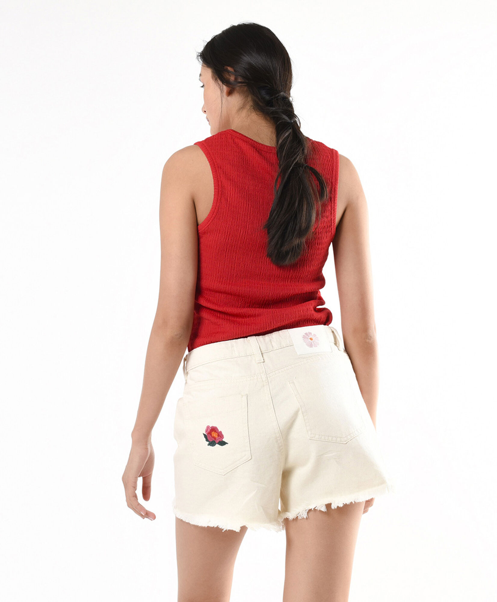 Short mujer bordados Short mujer bordados