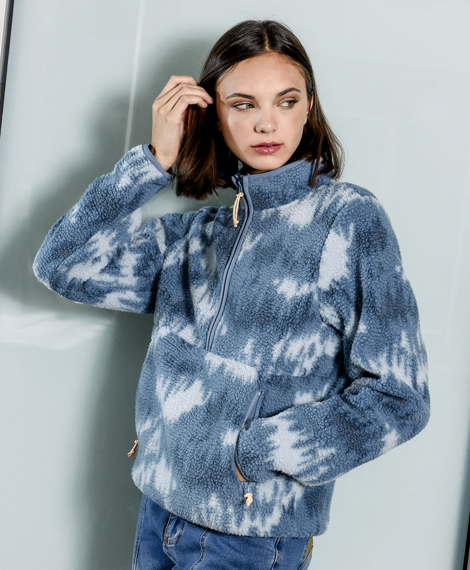 Polar mujer estampado blue snow