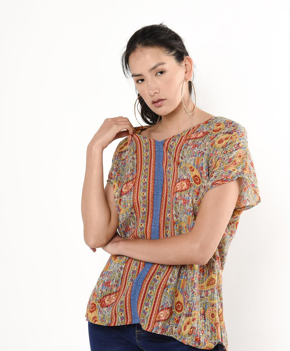 Blusa mujer línea frontal