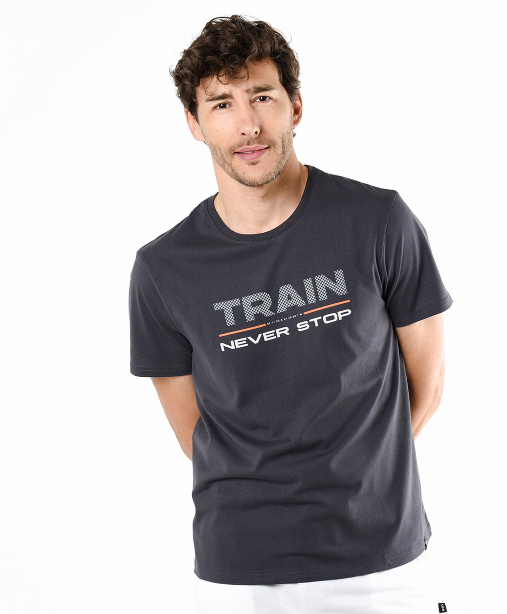 Polera deportiva hombre train Polera deportiva hombre train