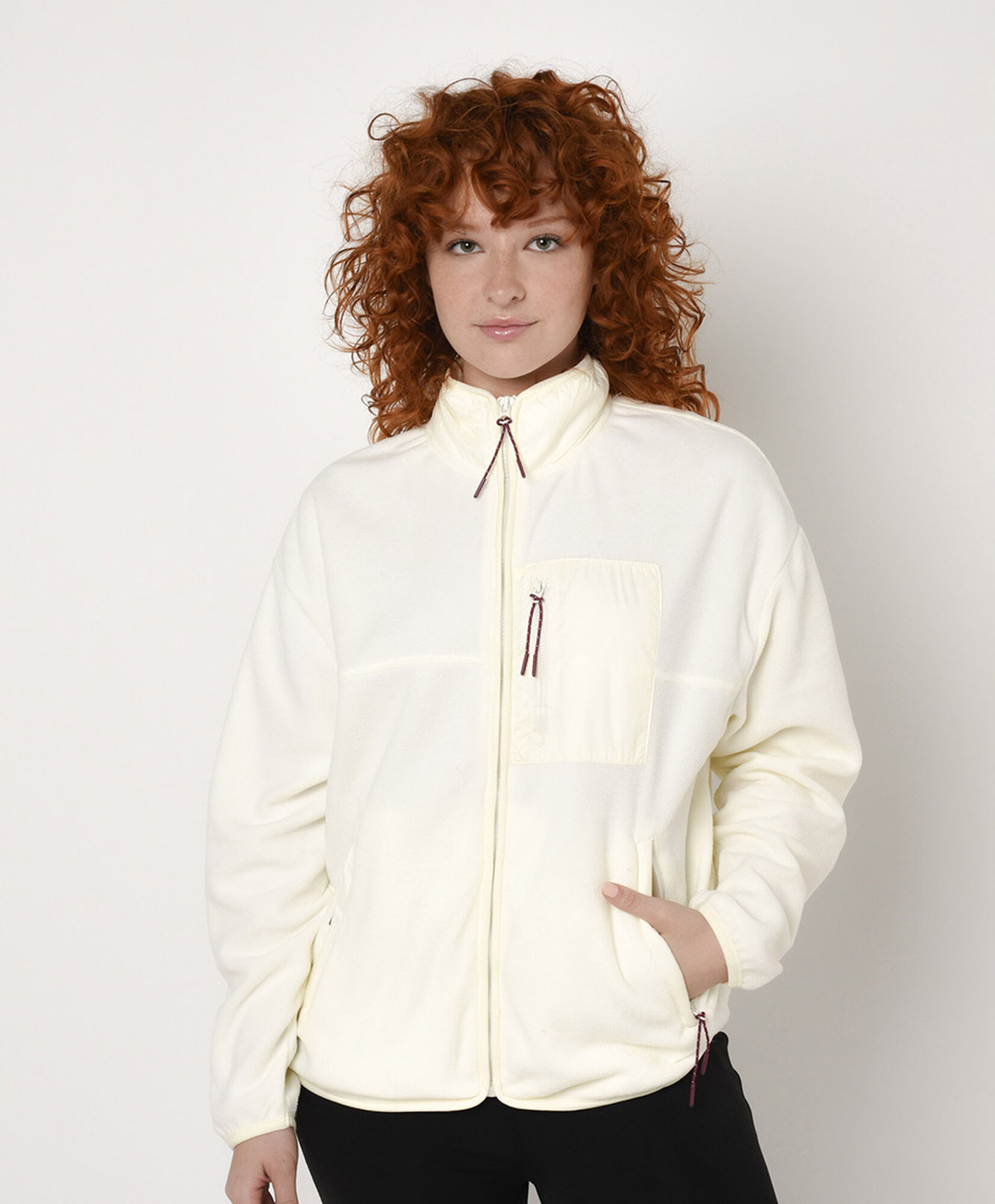 Polar deportivo mujer bolsillos Polar deportivo mujer bolsillos