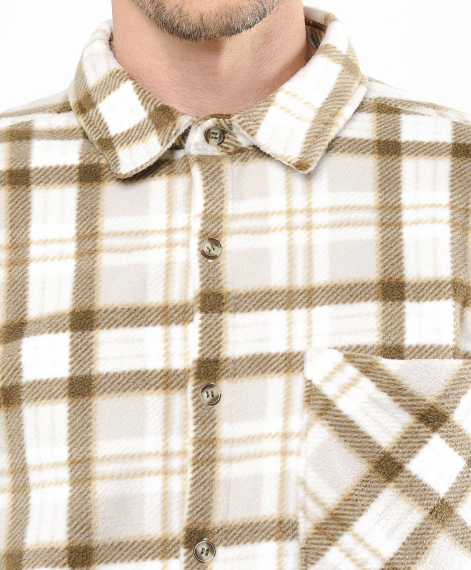 Chaqueta hombre leñadora polar Chaqueta hombre leñadora polar