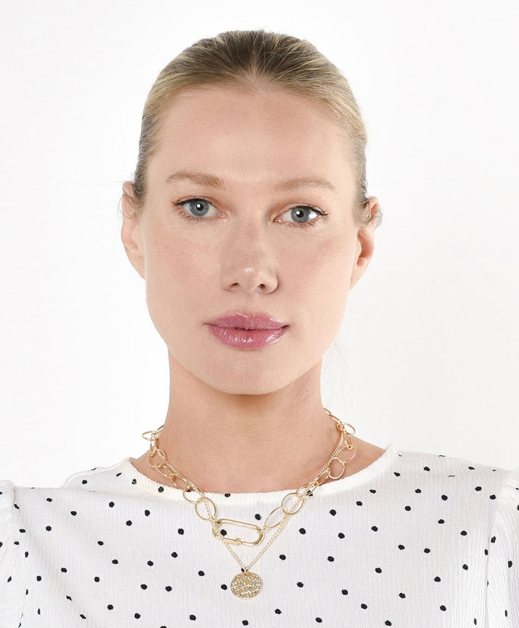 Collar mujer doble estilo cadena Collar mujer doble estilo cadena