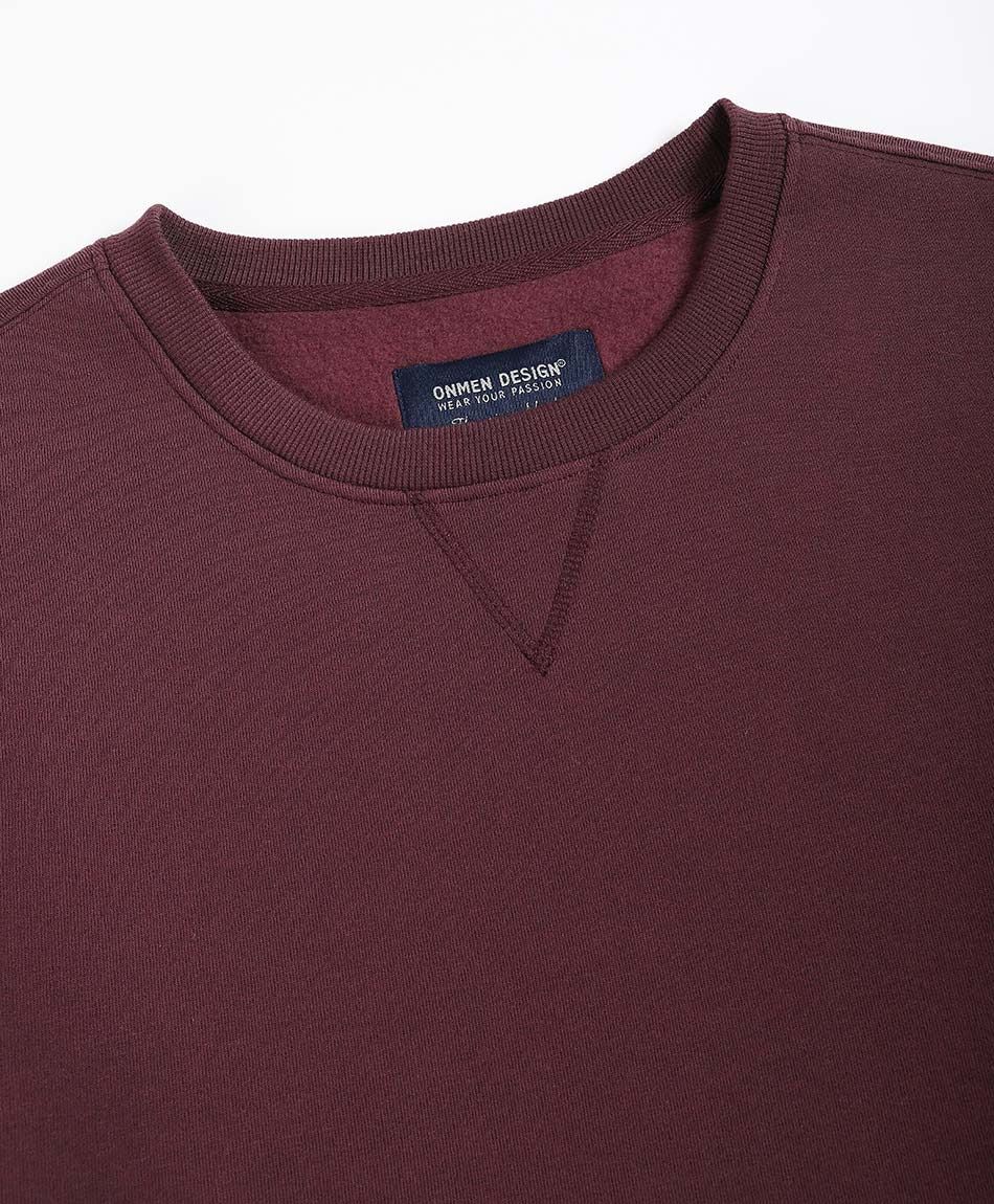 Poler&oacute;n hombre cuello redondo b&aacute;sico