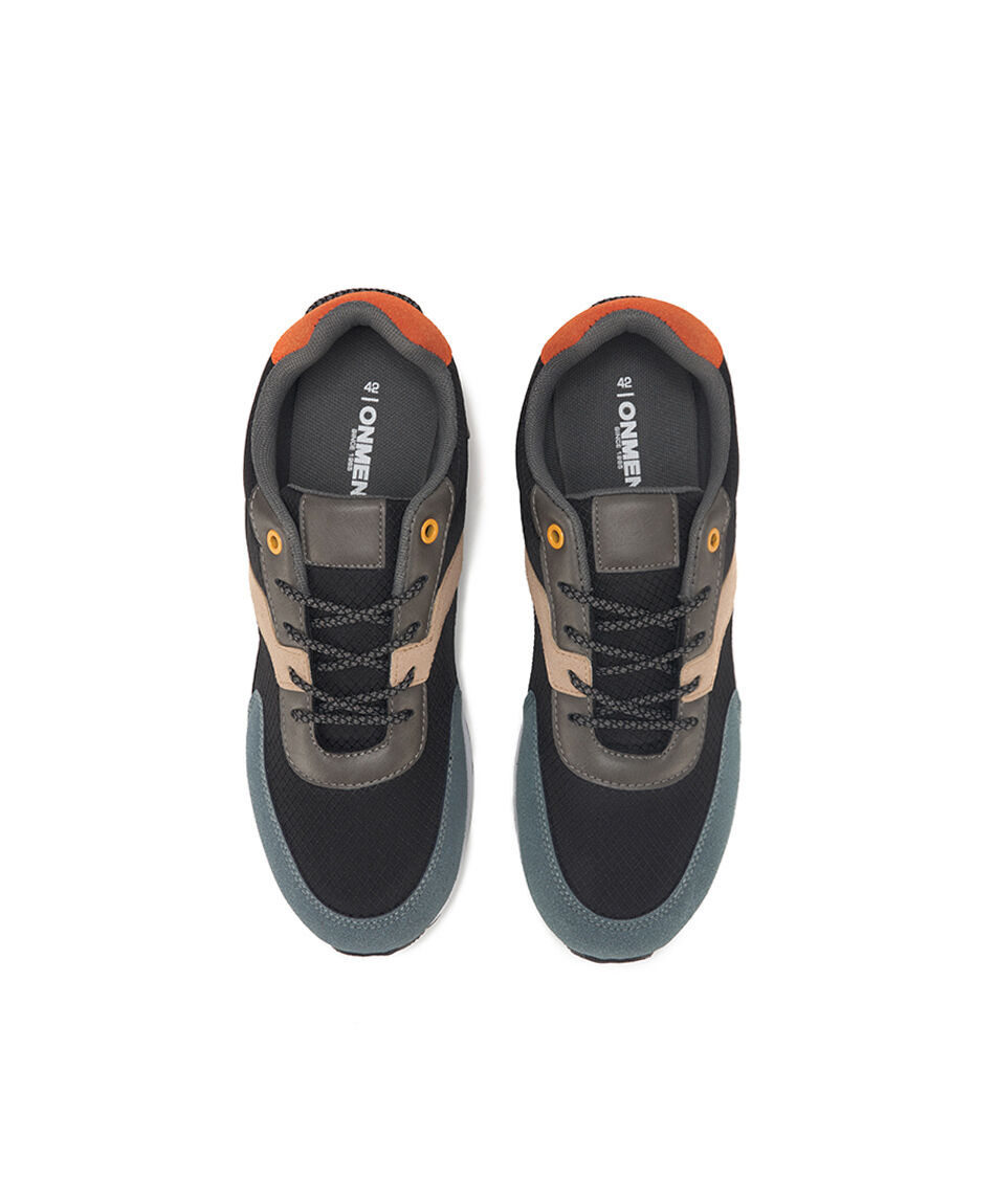 Zapatilla hombre retro colores