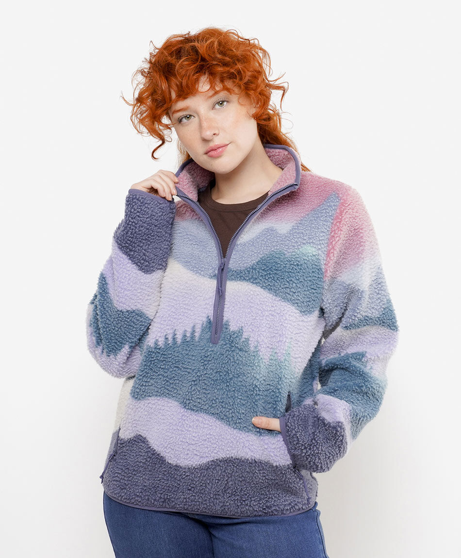 Polar mujer estampado monta&ntilde;a