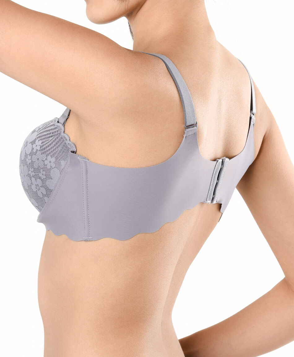 Sost&eacute;n mujer encajes floreados seamless