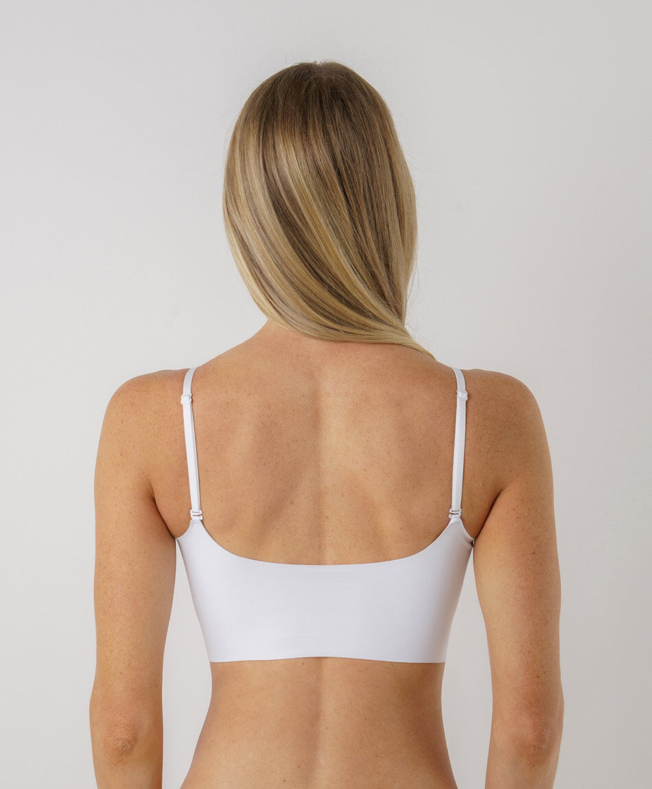 Bralette mujer seamless encaje