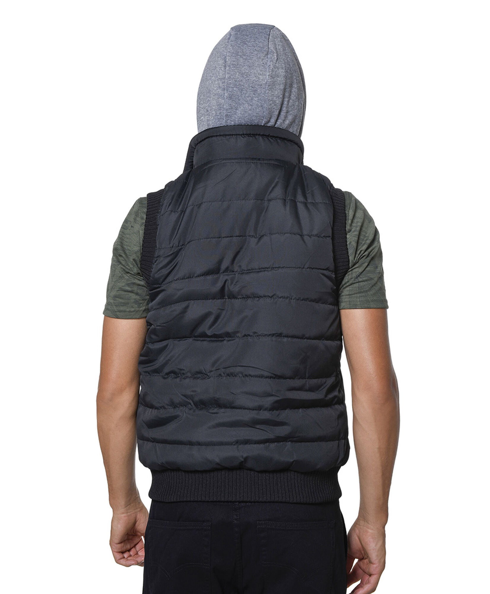 Parka sin mangas hood Parka sin mangas hood