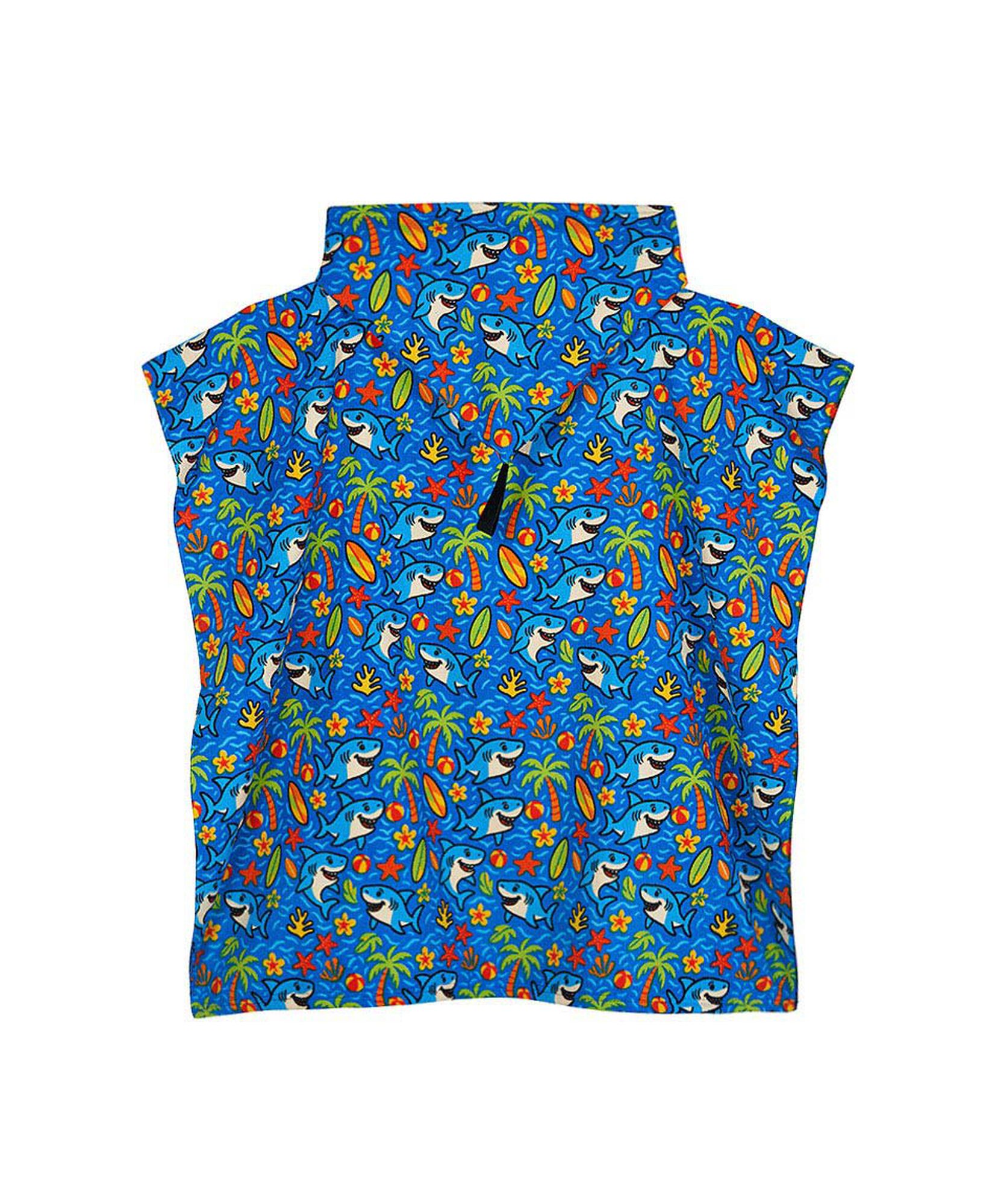 Poncho niño baño tiburón Poncho niño baño tiburón