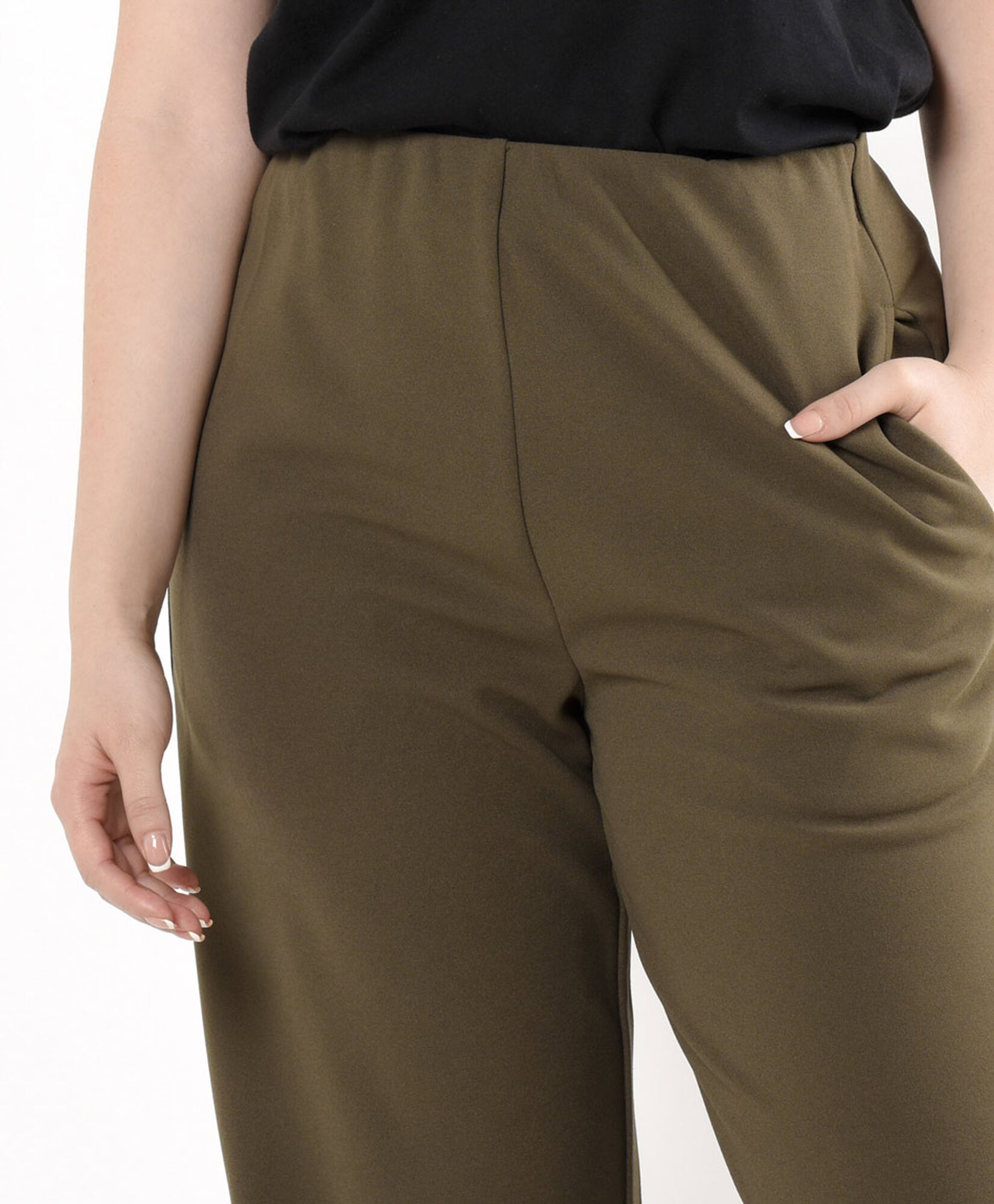 Pantalón mujer liso wide Pantalón mujer liso wide