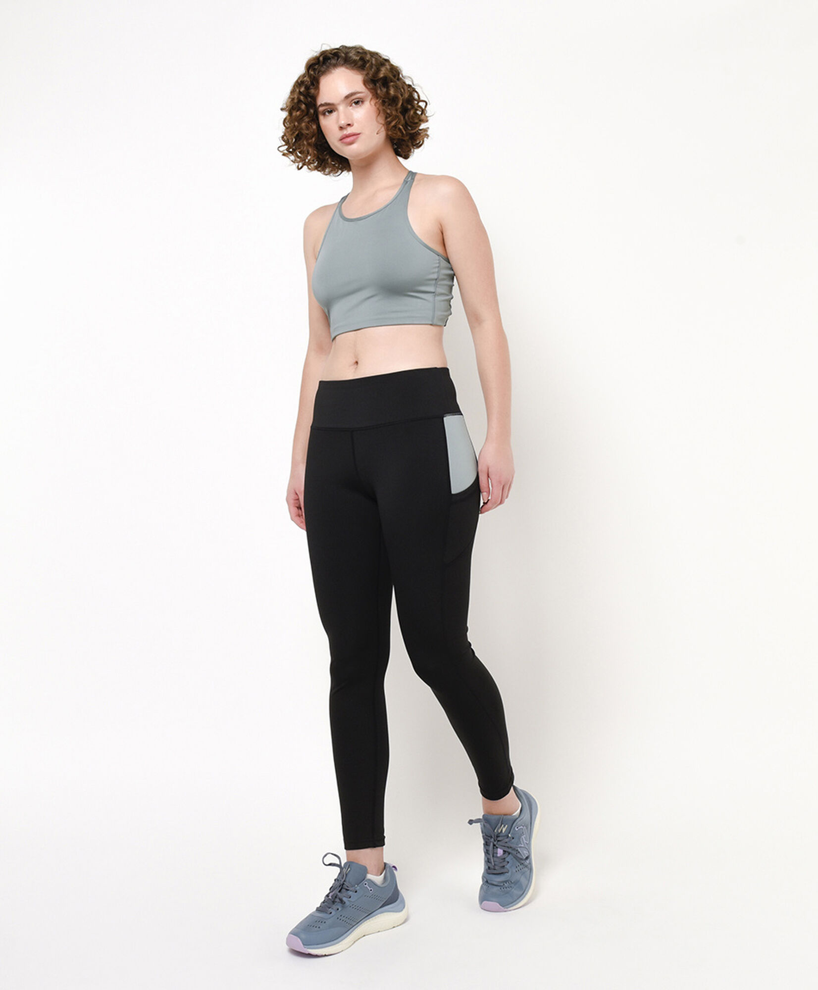 Calza deportiva mujer con bolsillo color Calza deportiva mujer con bolsillo color
