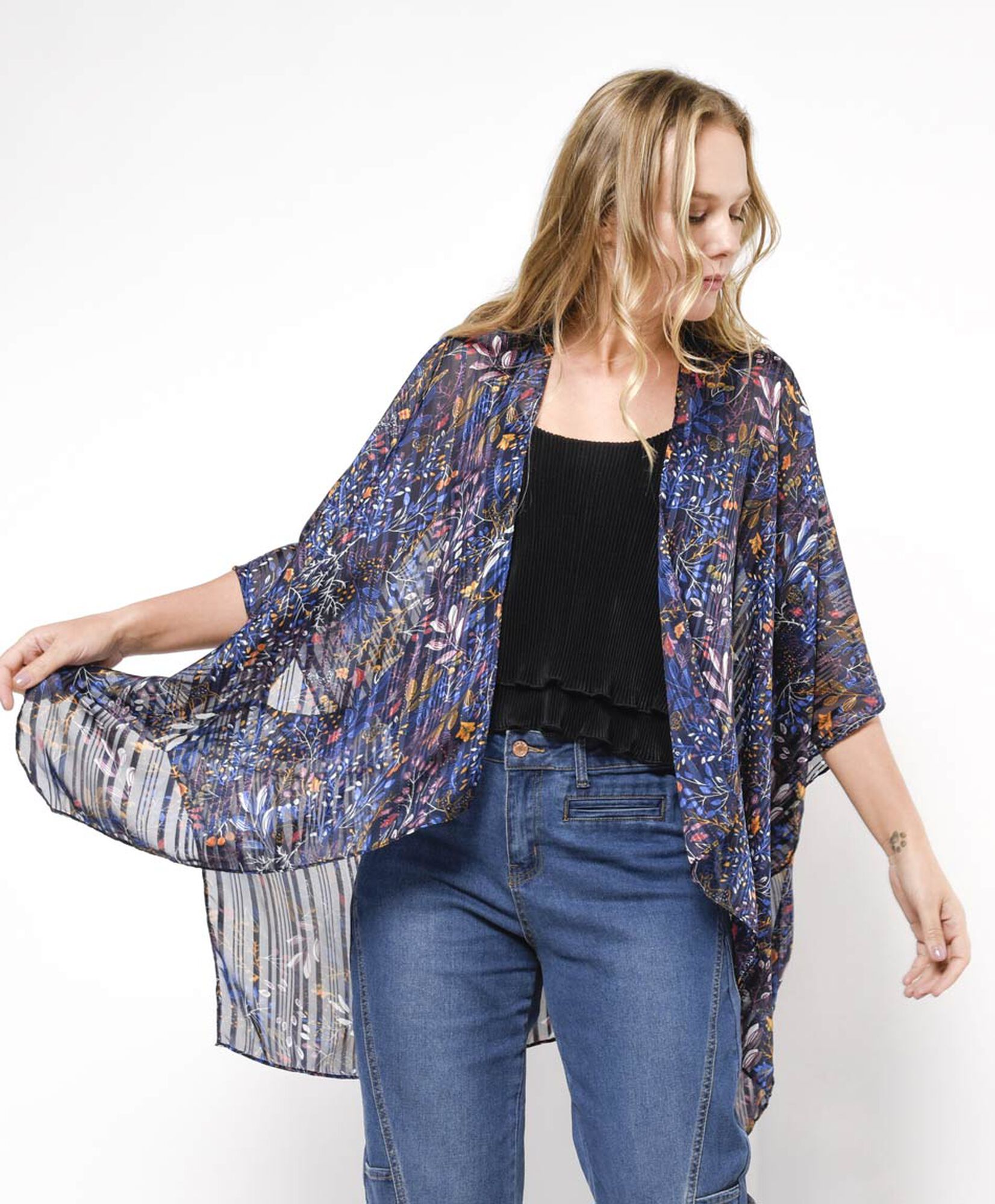 Pareo mujer blue flower Pareo mujer blue flower
