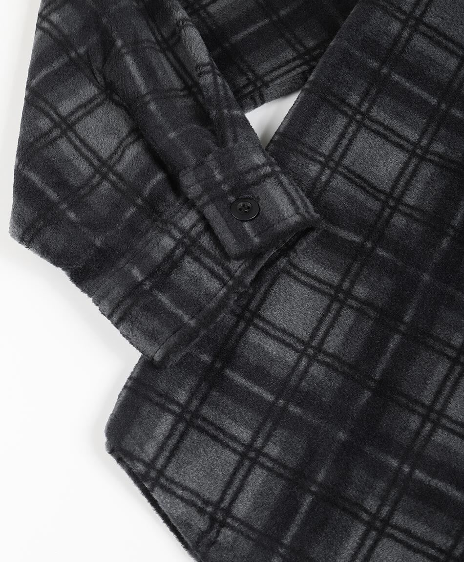 Chaqueta hombre polar escoc&eacute;s
