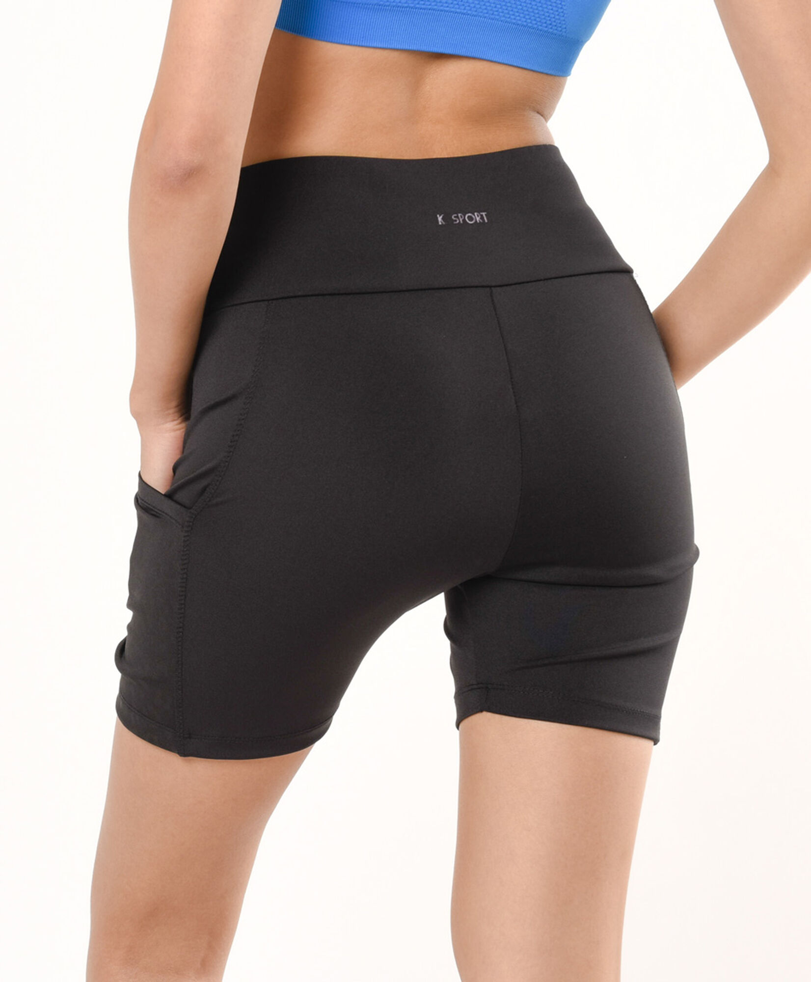 Short deportivo mujer biker bolsillos Short deportivo mujer biker bolsillos