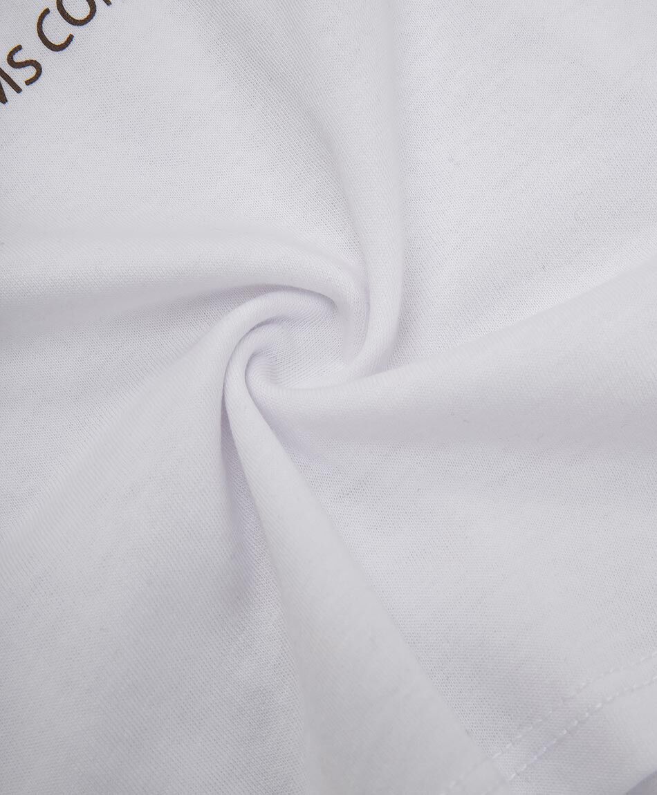 Polera deportiva mujer oversize white