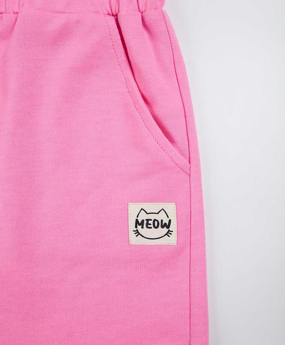 Short ni&ntilde;a rosado