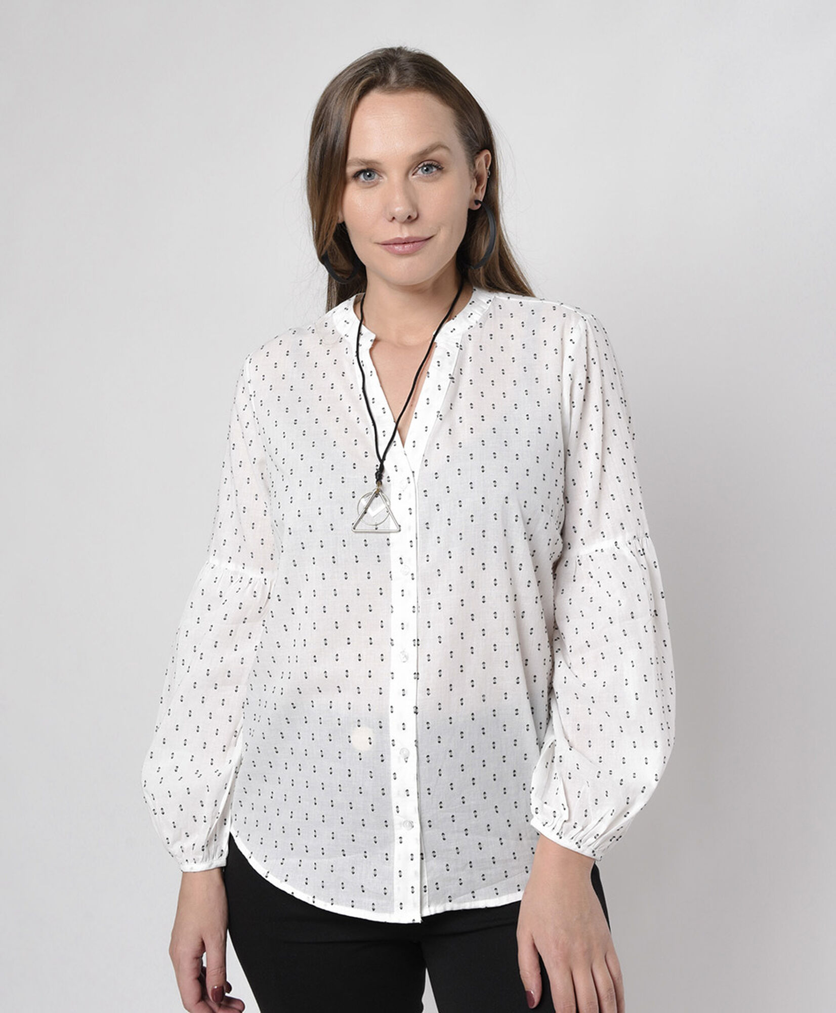 Blusa mujer puntitos Blusa mujer puntitos