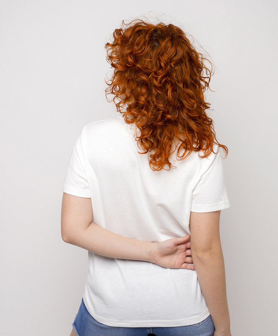 Polera mujer estampado holiday