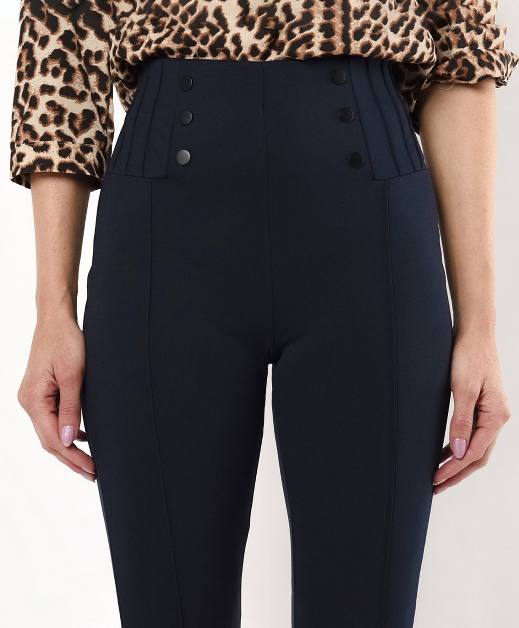 Leggins mujer pliegues cintura Leggins mujer pliegues cintura
