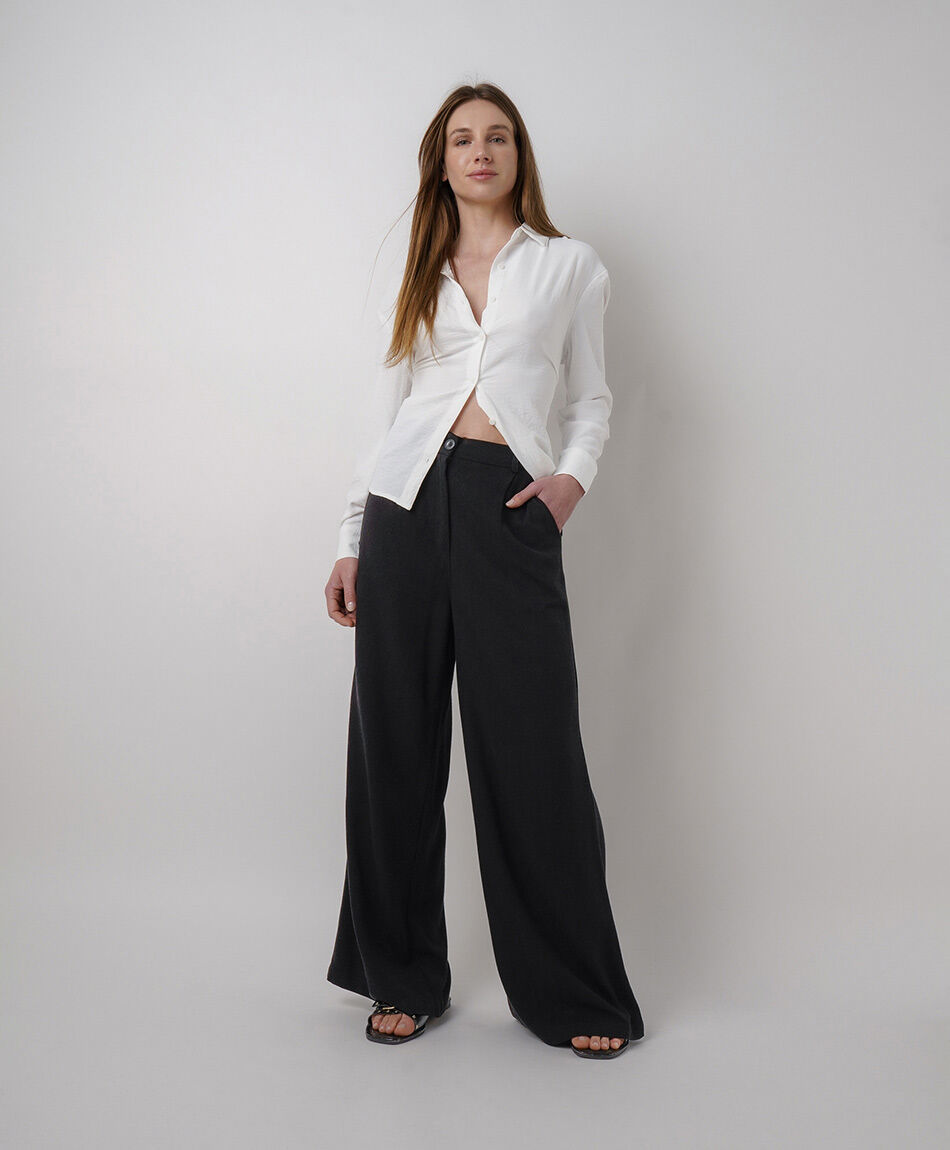 Pantal&oacute;n mujer lino