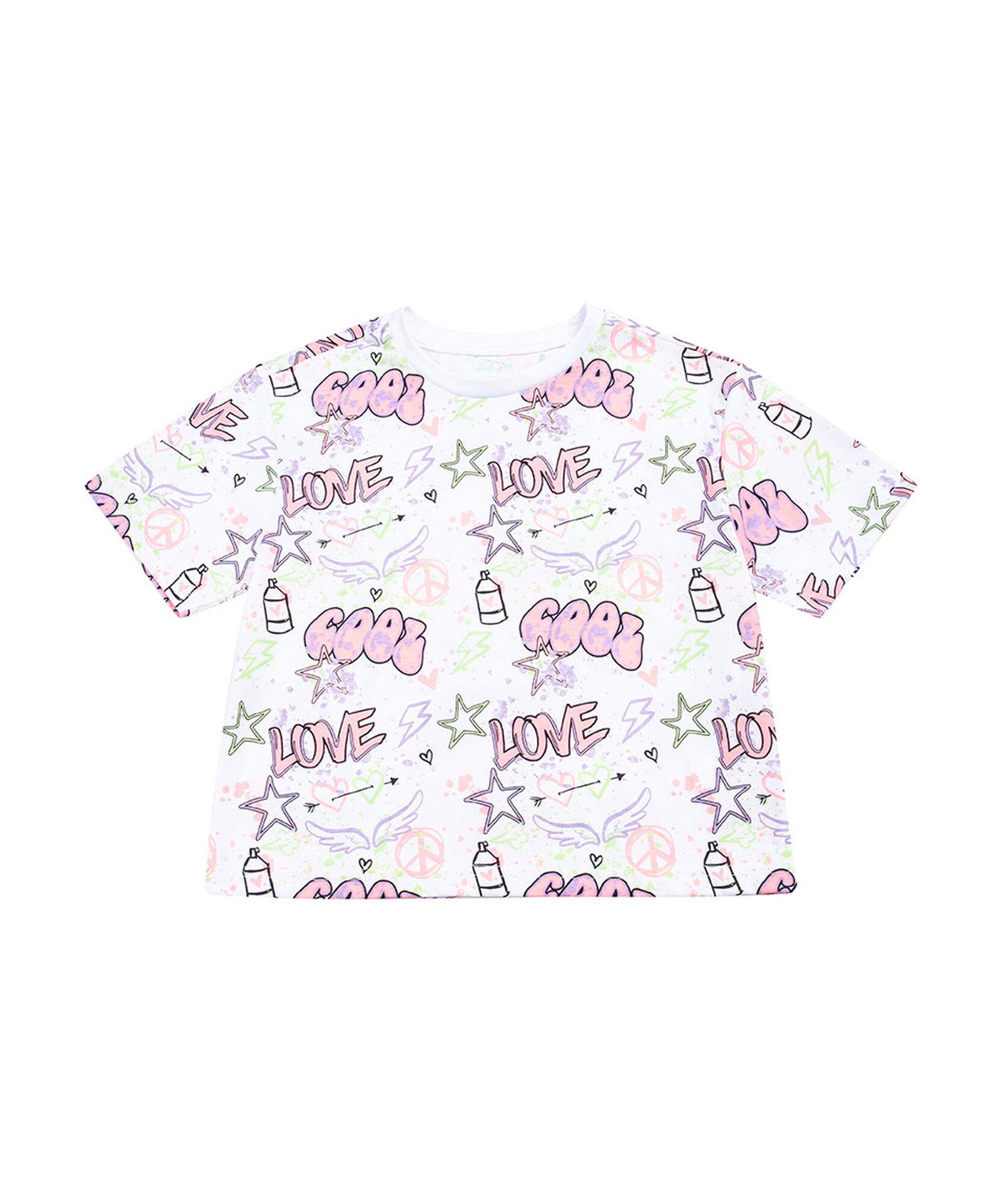 Polera niña graffiti Polera niña graffiti