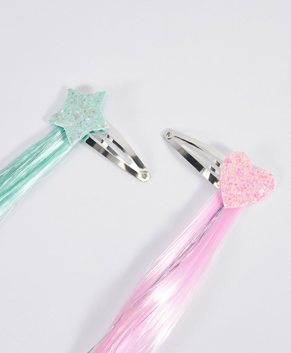 Set 2 pinches infantil mechas