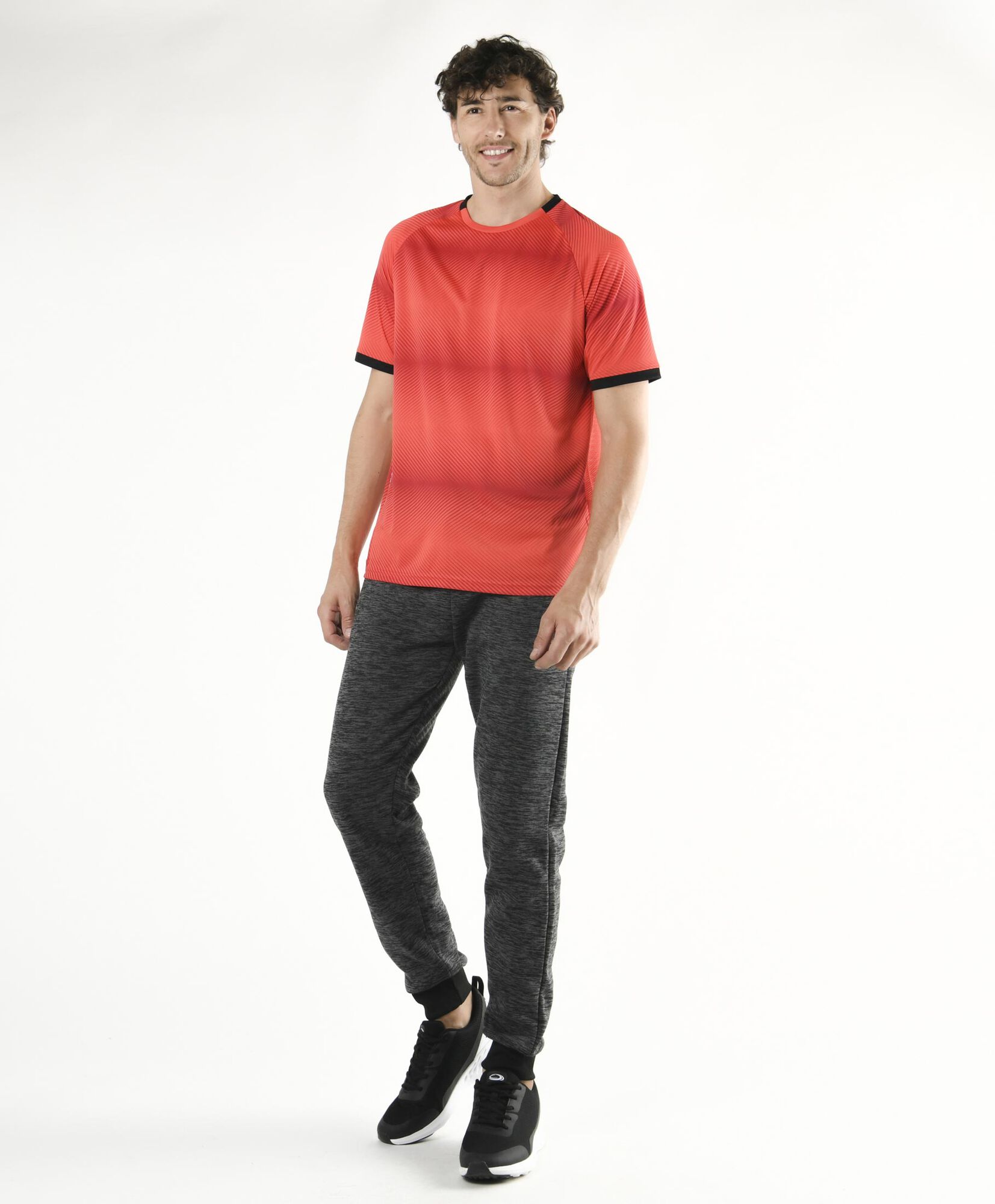 Pantalón de buzo hombre contraste Pantalón de buzo hombre contraste