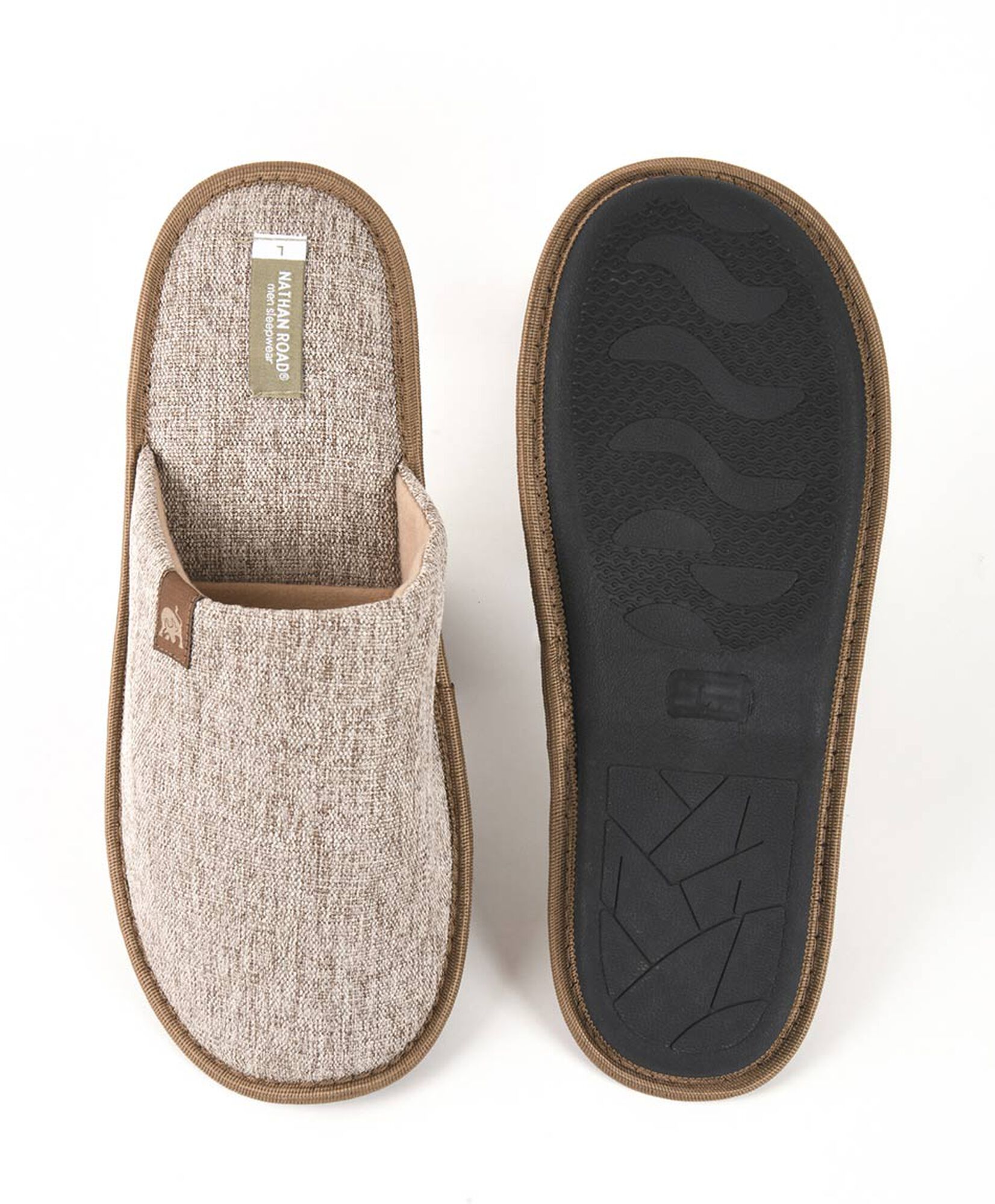 Pantufla hombre melange Pantufla hombre melange