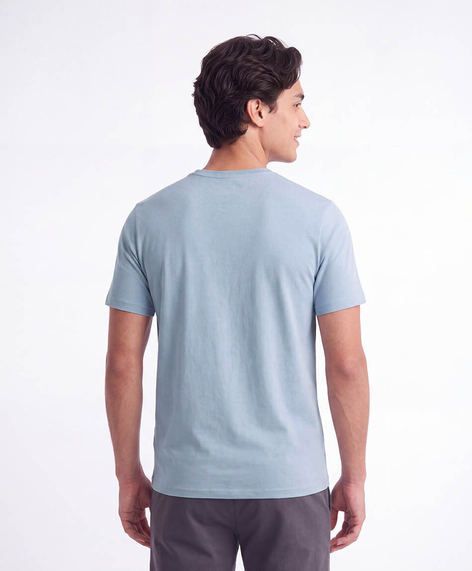 Polera deportiva hombre lisa