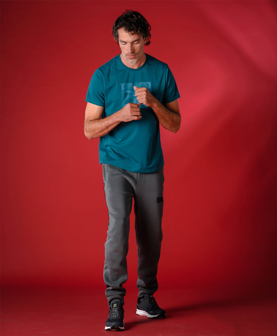 Pantal&oacute;n deportivo hombre jogger grey