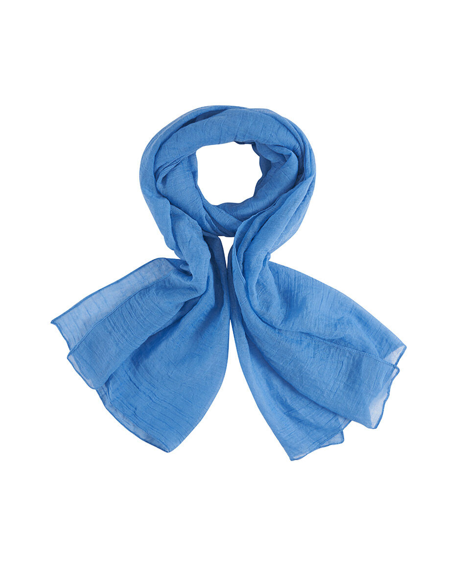 Pa&ntilde;uelo mujer azul