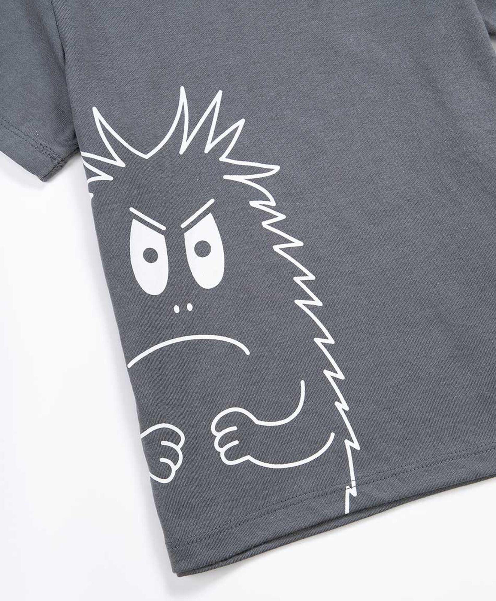 Polera bebé monstruo enojado Polera bebé monstruo enojado